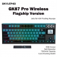 Skyloong 3-in-1 Mode GK87 Pro Mechanical Switch Gaming Keyboard USB Wired / 2.4G Wireless / Bluetooth